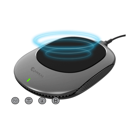 Sansai 5V 3A Wireless Charging Pad Short Circuit Prevention LED Indicator