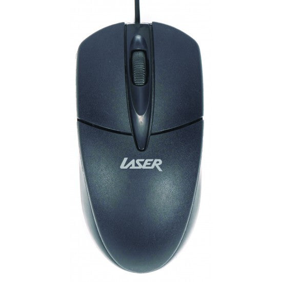 Laser USB Wired Ergonomic Design Full Size Keyboard and Mouse Combo