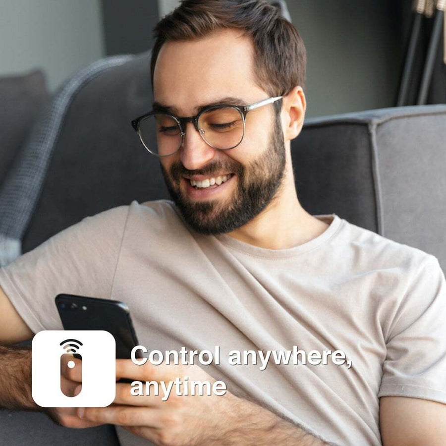 Laser Smart White Bulb 5W E14 Remote Control by App and Virtual Assistant
