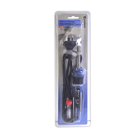 Sansai 30W Soldering Iron Includes soldering iron holder & solder roll AU Plug