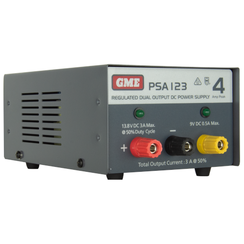 GME PSA123 240V AC to 13.8V DC Regulated Power Supply 4 Amp Peak