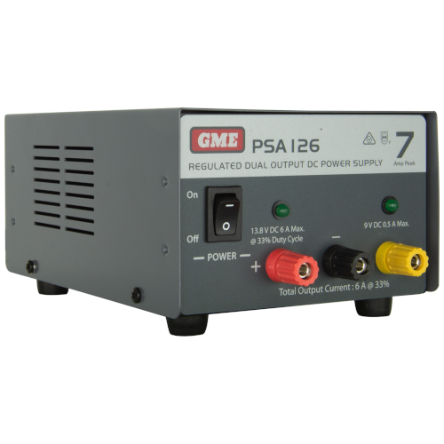 GME PSA126 240V AC to 13.8V DC Regulated Power Supply 7 Amp Peak