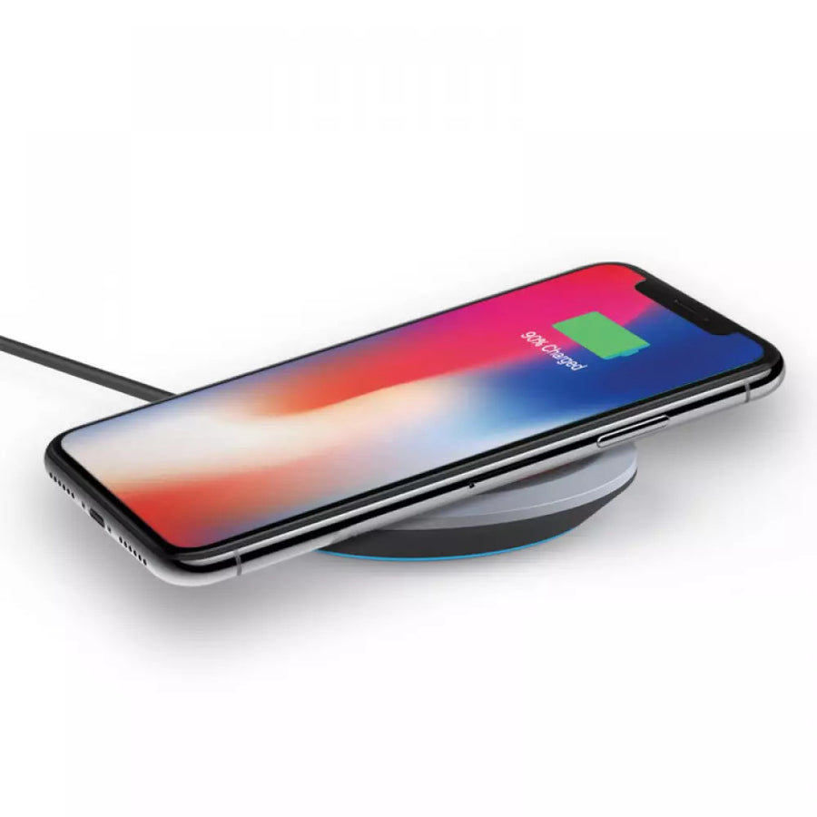Laser Fast Charge Qi Wireless Charger Certified Convenient to Use and Carry Around