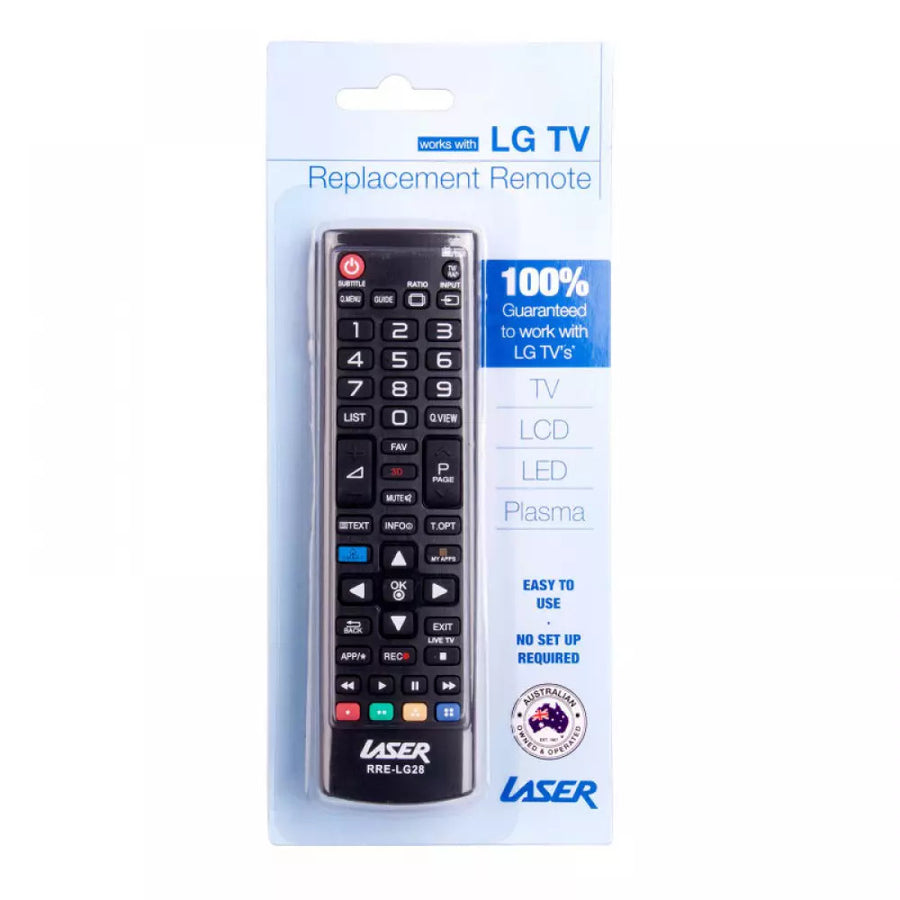 Laser Remote Controller for LG LED and LCD Models Including plasma