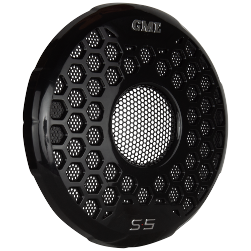 GME S5BG Replacement Grille to Suit S5 Marine Speakers Supplied as a pair Black