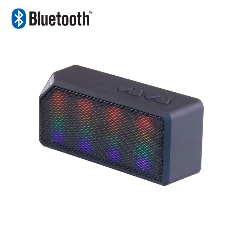 Laser Bluetooth Portable Speaker Multi-colour LED Light Show
