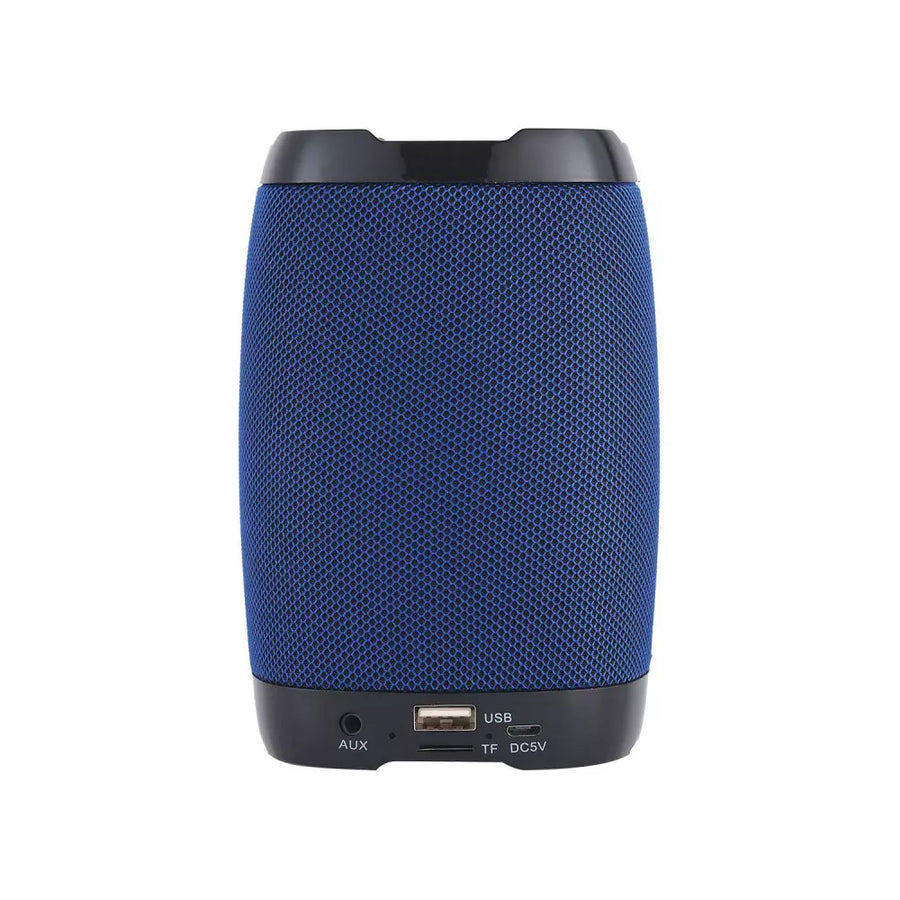 Laser  Bluetooth Speaker with Phone Holder Blue Camouflage