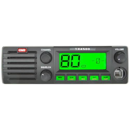 GME TX4500WS 5 Watt DIN Mount LCD Screen UHF CB Radio with Wireless & ScanSuite