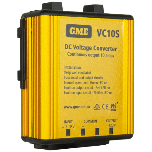 GME VC10S 24V-12V DC Voltage Converter Continuous Output 10 amps Quick and Easy