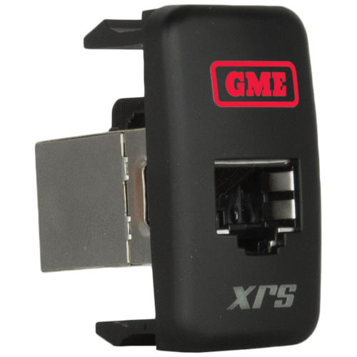 GME XRS-RJ45R2 Pass-Through Adaptor Type 2 CAT.6 Connect UHF CB Radios Red LED