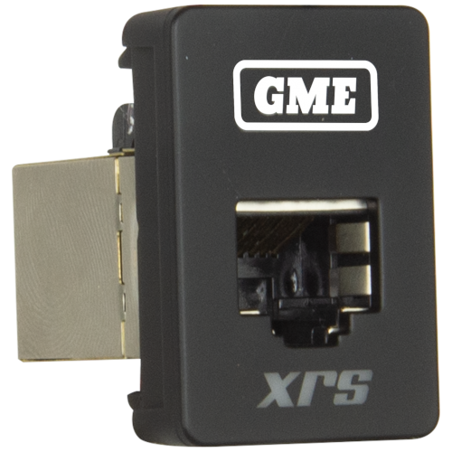 GME XRS-RJ45W1 Pass-Through Adaptor Type 2 CAT.6 Connect UHF CB Radios White LED