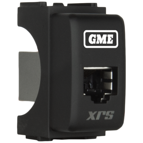 GME XRS-RJ45W3 Pass-Through Adaptor Type 3 CAT.6 Connect UHF CB Radios White LED